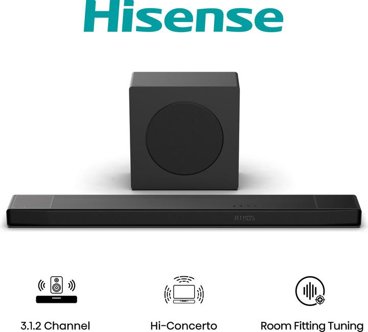 Actual product image Hisense AX3120Q (440 W, 3.1.2 Channel)