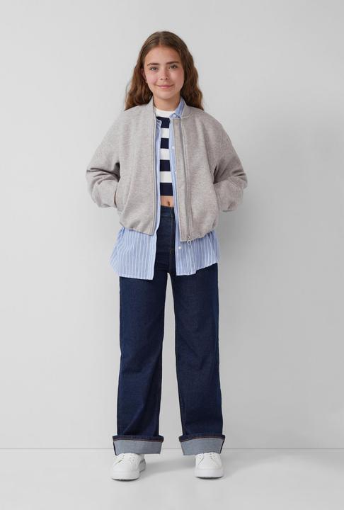 Immagine prodotto s.Oliver Bluse Leichtes Oversize-Baumwollhemd mit Streifen (170, 176)