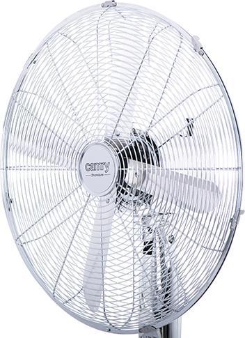 Actual product image Camry CR 7314 fan chrome, stainless steel (62 dB)