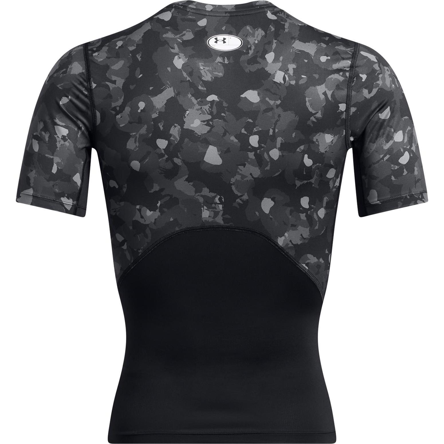 Thumbnail - Under Armour, Herren, Sportshirt, HeatGear (XS), Weiss, Schwarz, XS