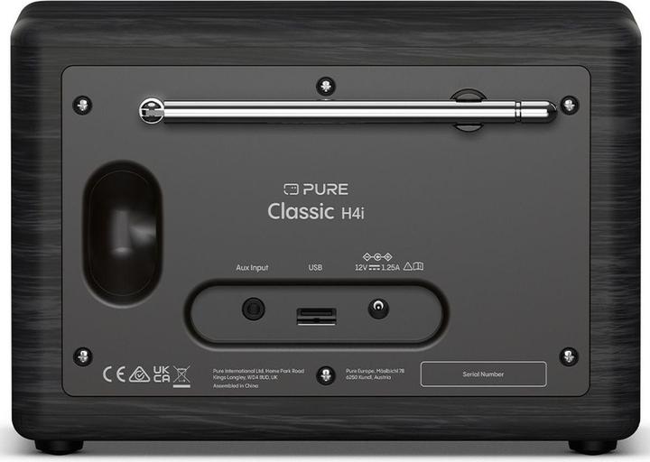 Immagine prodotto Pure Classic H4i (FM, DAB, Web radio, Bluetooth, WiFi)