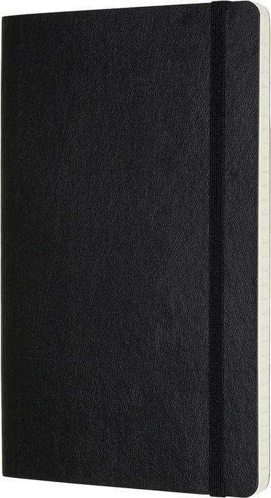 Produktbild Moleskine Professionelles Notizbuch L/A5, Soft Cover, Schwarz (A6, Liniert, Weicher Einband)