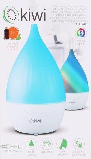 Actual product image Kiwi aromahumidifier + oil diffuser (120 ml)
