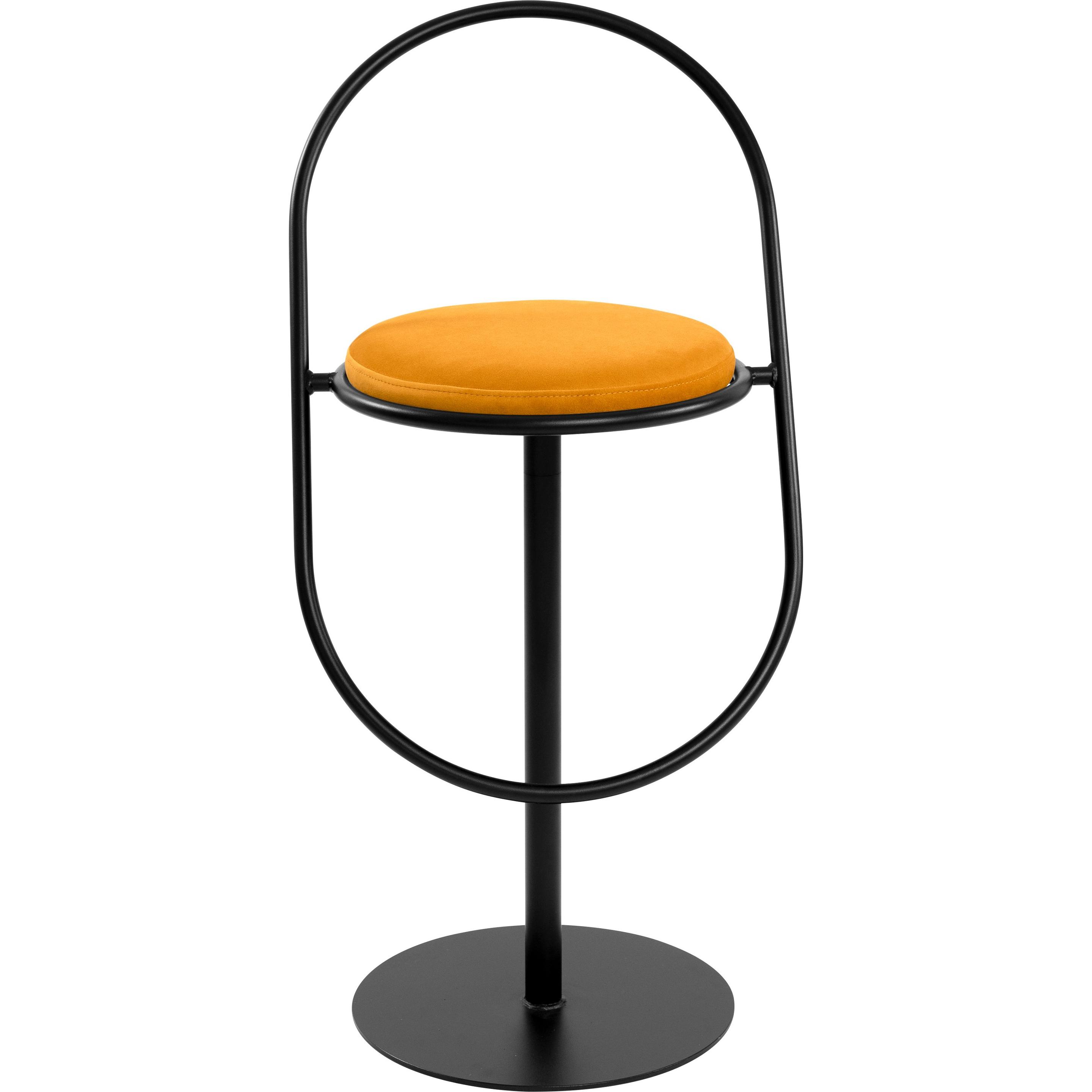 Paperflow, Sgabello da bar, Sgabello da bar SATURNE THSATV.01.20 zafferano