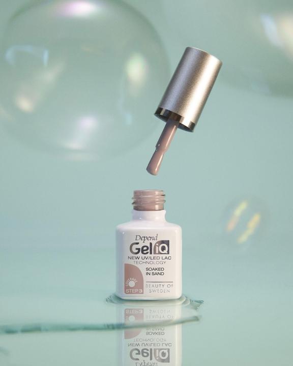Immagine prodotto Depend Gel iQ Colour - Gel iQ Soaked in Sand 5 ml (41088 Inzuppato di sabbia, Vernice UV gel)