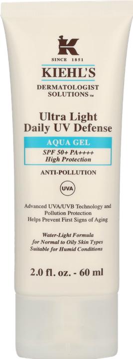 Actual product image Kiehl's Ultra Light Defense Aqua Gel SPF 50 PA++++ (SPF 25, 60 ml)