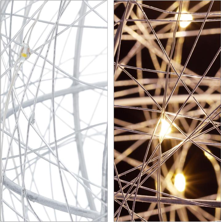 Actual product image Relaxdays LED deco ball