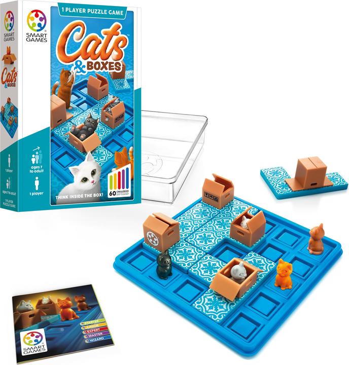 Produktbild Smart Games Cats Boxes (Deutsch, Französisch, Englisch, Italienisch)