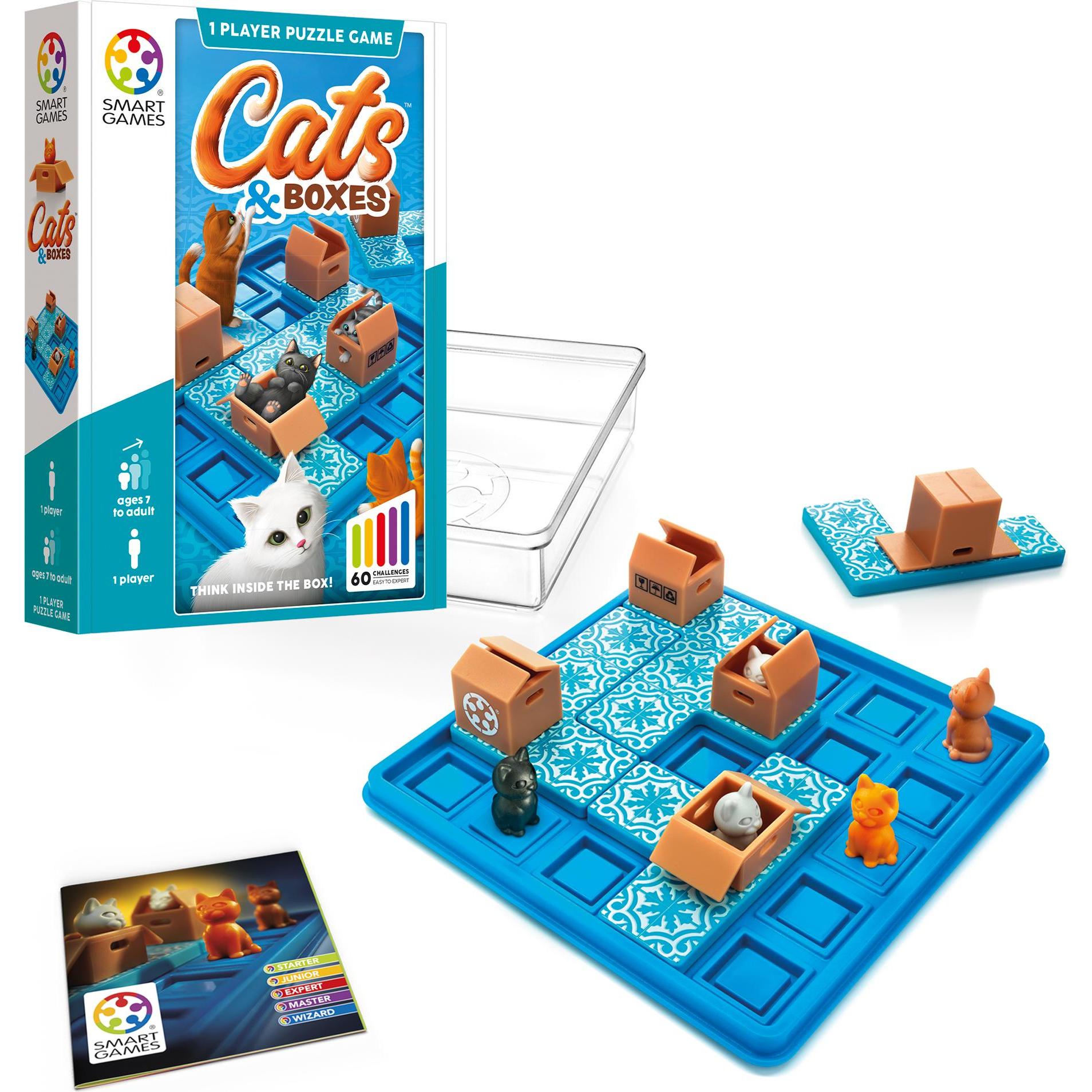 Thumbnail - Smart Games Cats Boxes (Italienisch, Deutsch, Französisch, Englisch)
