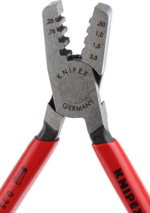 Actual product image Knipex Crimpzange für Aderendhülsen (145 mm)