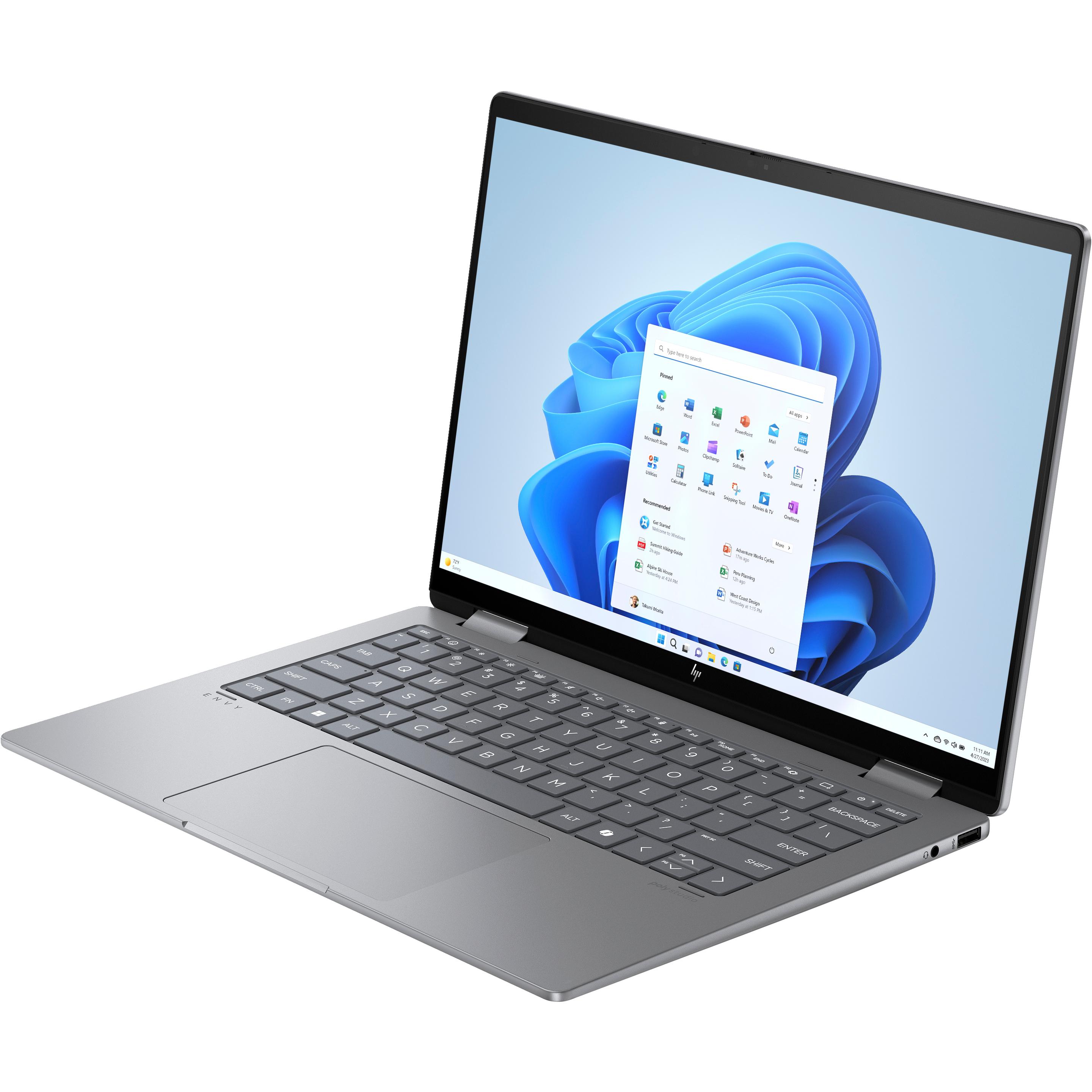 Thumbnail - HP ENVY x360 14-fc0156ng 14,0" WUXGA IPS Touch, Intel Core Ultra 5 125U, 16GB RAM, 512 GB SSD, Windo (14", 16 GB, 512 GB...