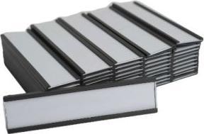Actual product image Rs Pro 100mm Magnetic Label Holder, Plain Back, 2.9mm Thi