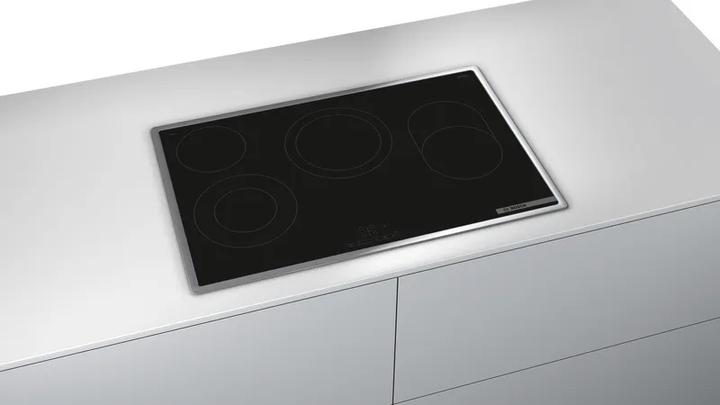 Produktbild Bosch Hausgeräte Einbau-Backofen-Set, HBG578BS3 + PKH845BB1D, Einbau-Backofen, Elektro-Kochfeld, HBD672LS83