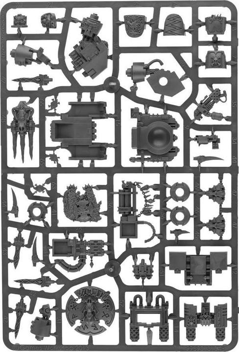 Actual product image Games Workshop Bjorn the Fell-Handed - Space Wolves Venerable Dreadnought - Murderfang (Plastic)