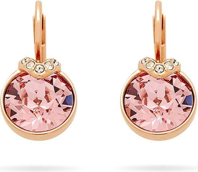 Produktbild Swarovski Bella V Drop Ohrhänger Rundschliff Rosa Roségold (Swarovski Metall)