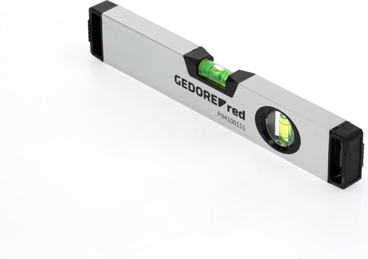 Actual product image Gedore Red red R94100151 Spirit level 300mm 2x spirit level magnetic aluminium (30 cm)