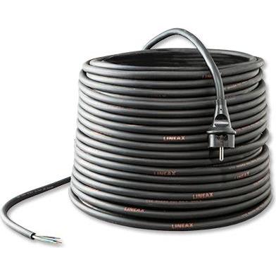 Keraf 104712 N0530150RA Anschlusskabel 5 m 3 x 1,5 mm² H07RN-F gerade (5 m), Cavo di alimentazione