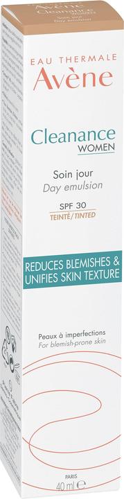 Produktbild Avène Cleanance Women getönte Tagespflege (40 ml, Getönte Tagescreme, SPF 30)