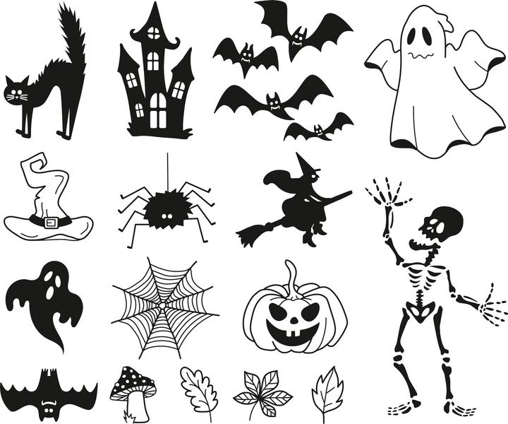 Immagine prodotto Heyda Stempel-Set "Halloween"