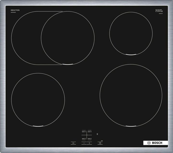 Produktbild Bosch Hausgeräte Built-in cooker set, HEG578BB4 + NIF645CB5E, Built-in cooker, Induction hob, HND675LS62