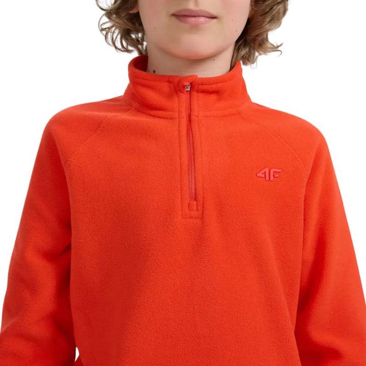 Produktbild 4F rotes Fleece-Sweatshirt für einen Jungen (146, 152)
