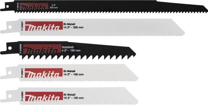 Produktbild Makita 5 tlg. Säbelsägeblatt Set Reciprosägeblatt-Set