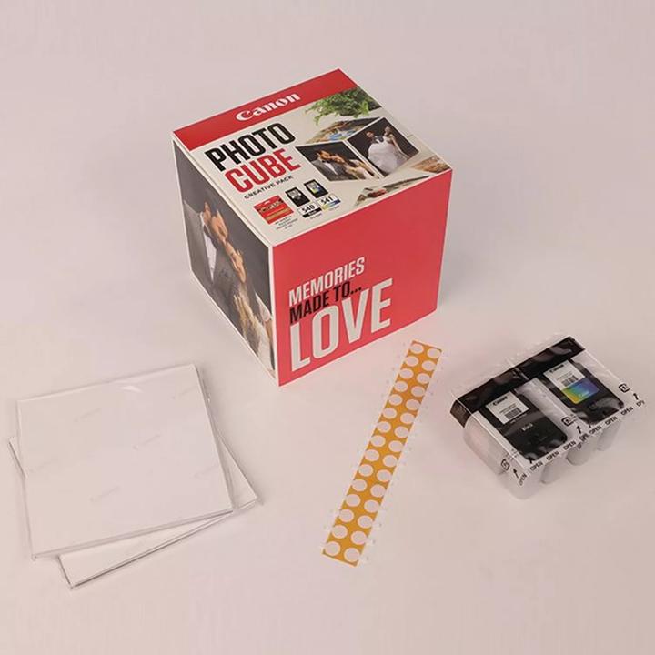 Produktbild Canon Ink/5x5 Phot Paper PP-201 40sheets+ (M, C, Y, BK)