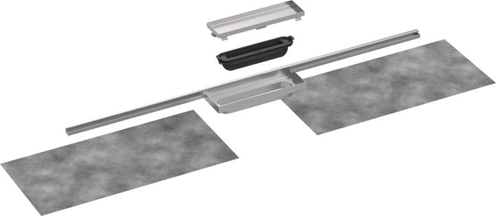 hansgrohe RainDrain Minimalistic Fertigset Duschrinne 900, 56221000 (900 mm)