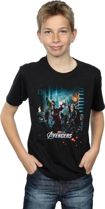 Produktbild Marvel The Avengers Poster TShirt Jungen (152, 158)