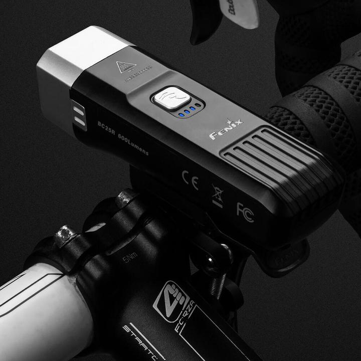 Actual product image Fenix LED bicycle headlight BC25R (600 lm)