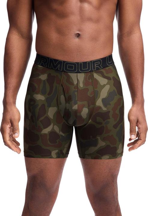 Actual product image Under Armour Ua Performance Tech - Print 6 In 3pk (M, pack of 3)