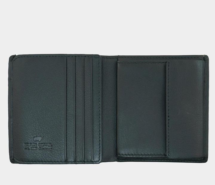 Actual product image Braun Büffel Hannes wallet RFID protection leather 9.5 cm