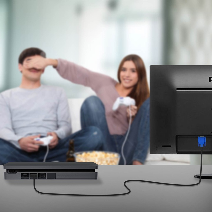 Produktbild LinQ HDMI – VGA (1.80 m, VGA, HDMI)