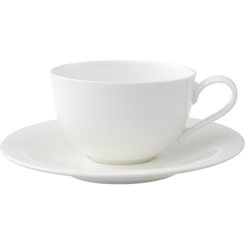 Villeroy & Boch, Tasse, Frühstückstasse mit Untertasse 2-tlg (390 ml, 1 x)