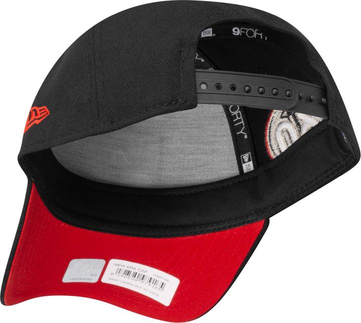 Produktbild New Era 9Forty Snapback Cap - Las Vegas Raiders Schwarz Rot (One Size)