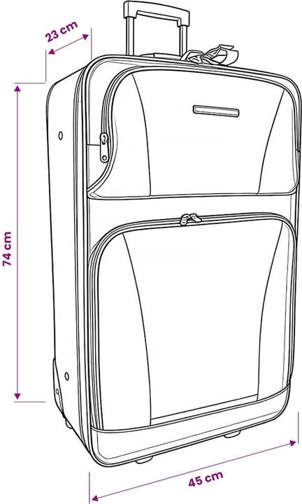 Actual product image vidaXL Koffer