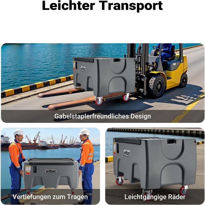 Produktbild Wiltec 150l mobile Tankanlage Pumpe