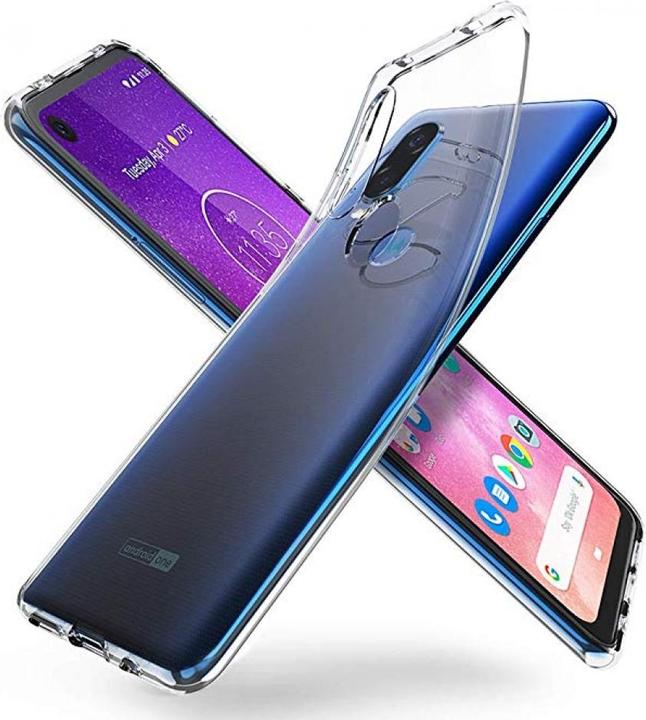 Actual product image Screenguard Motorola One Vision Flexible TPU Clear Case (Motorola One Vision)