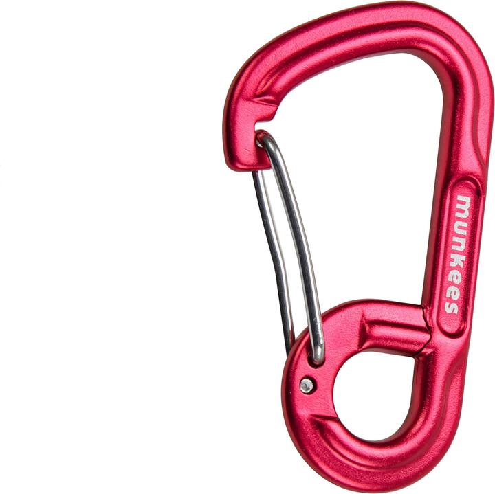 Actual product image Munkees 6-Form-Karabiner mit Drahtschnapper