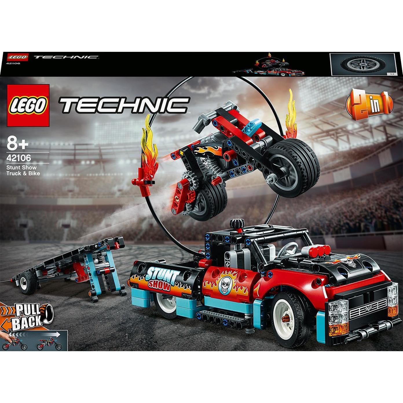 LEGO Stunt-Show mit Truck und Motorrad (42106, LEGO Technic)