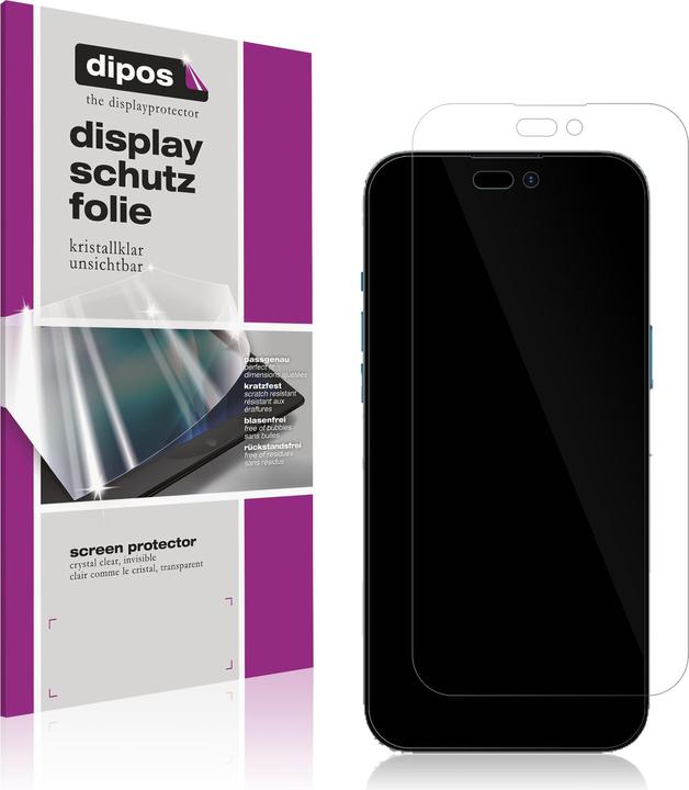 Actual product image Dipos Screen Protector Crystalclear (1 pcs., Apple iPhone 15 Plus)