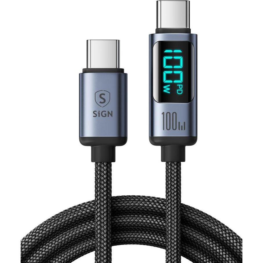 SIGN USB Typ C – USB Typ C (2 m, USB 2.0), USB Kabel