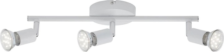 Actual product image Briloner LED Deckenleuchte, weiss, 3xLED/GU10/2,9W (260 lm)