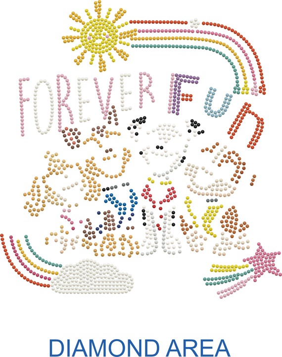 Produktbild Diamond Dotz DOTZ BOX® Original Diamond Painting Set Paw Patrol "Forever FUN", Kreativset mit glitzernden Diama