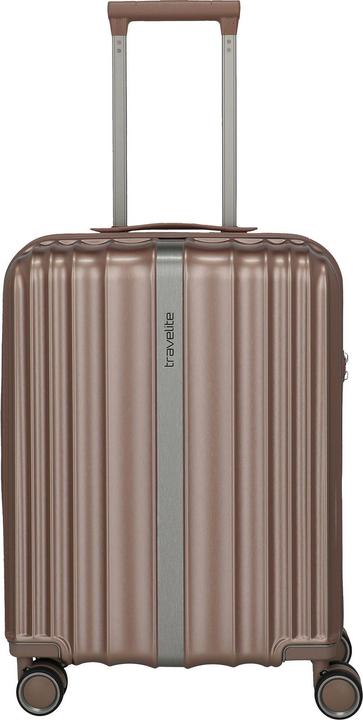 Image du produit Travelite Paros 4w Trolley S 37 l, Braun (37 l)