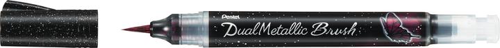Pentel Brushpen Dual Metallic XGFH-DA schwarz (1x)