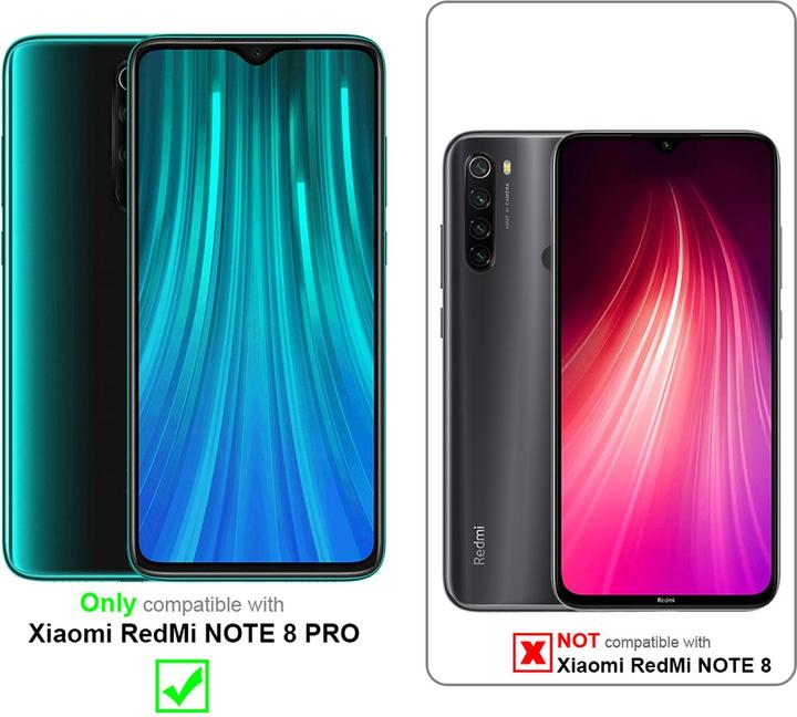 Image du produit Cadorabo Couverture du livre de fleurs (Xiaomi Redmi Note 8 Pro)