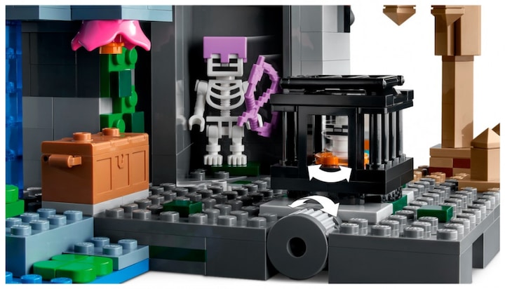Produktbild LEGO Das Skelettverlies (21189, LEGO Minecraft)