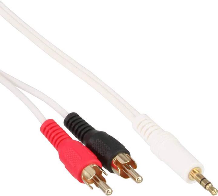 Image du produit InLine Câble RCA/Jack (2 m, Câble AUX, Câbles Cinch)