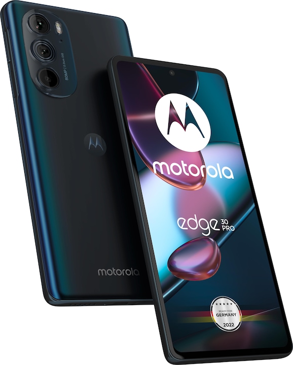 Actual product image Motorola Edge 30 Pro (256 GB, Cosmos Blue, 6.70", Dual SIM, 50 Mpx, 5G)
